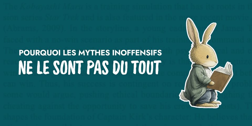 Pourquoi les mythes inoffensifs en éducation ne le sont pas du tout